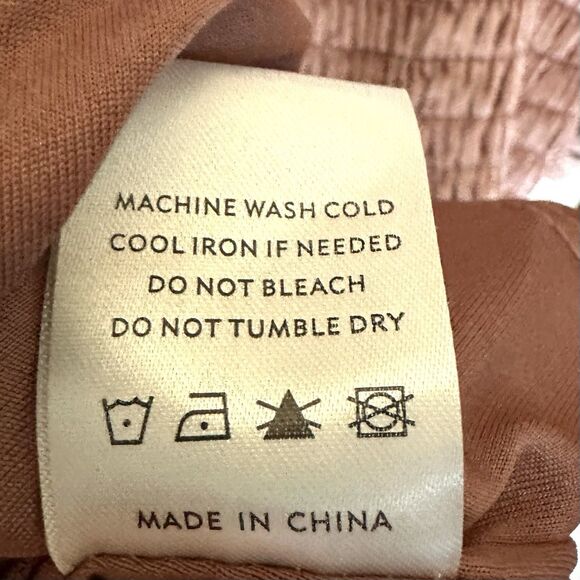 Baltic Born Velvet Dress Womens Small Midi Smocked Whimsigoth Milkmaid Peasant - Picture 6 of 7